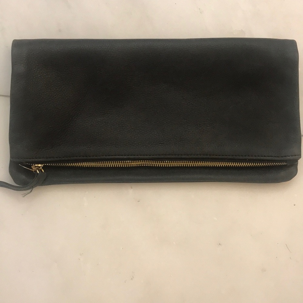 Clare Vivier fold-over clutch